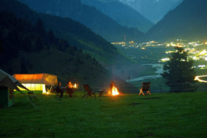 camping in kashmir