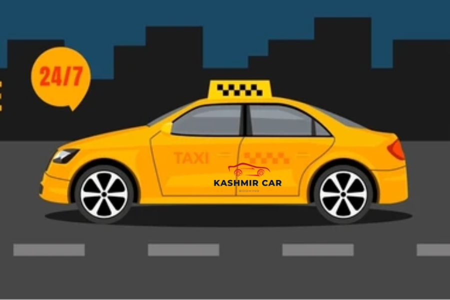 24/7 Sedan Cab Service in Srinagar