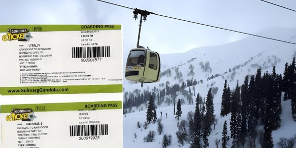 Gulmarg Gondola Online Ticket booking